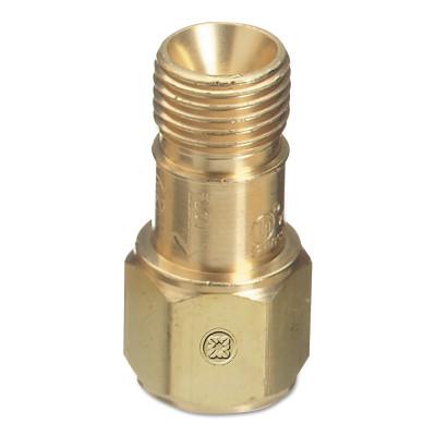 Western Enterprises Check Valves, Bushing,  1/4 in NPT, Oxygen, B Size, RH, CV-32R