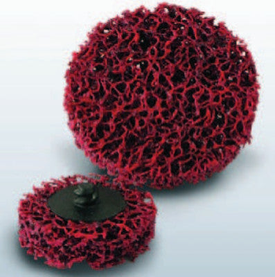 CGW Abrasives EZ Strip Wheels, Non-Woven, Roll On, 2 in, 16,000 rpm, Silicon Carbide, Black, 59061