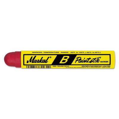 Markal® Paintstik® Original B® Marker, 11/16 in x 4-3/4 in, Red, 80222