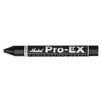 Markal® Pro-Ex Lumber Crayons, 1/2 in X 4 5/8 in, Black, 80383