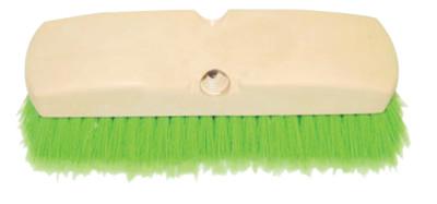 Magnolia Brush Concrete Mixer & Mobile Home Washing Brush, 10 in, 2.5in GN Flagged-Tip Plastic, 1411-G