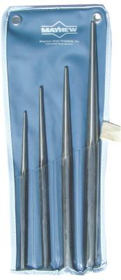 Mayhew™ 4 Pc Line-Up Punch Kits, Round, English, Pouch, 62235