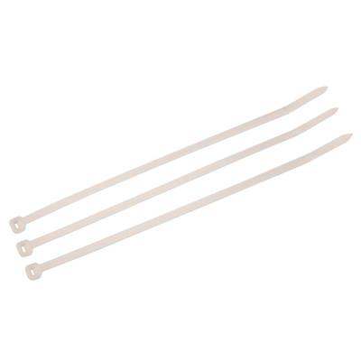 3Mƒ?› Standard Cable Ties, 50 lb Tensile Strength, 7 3/5 in, Natural, 1,000 per bag, 592998