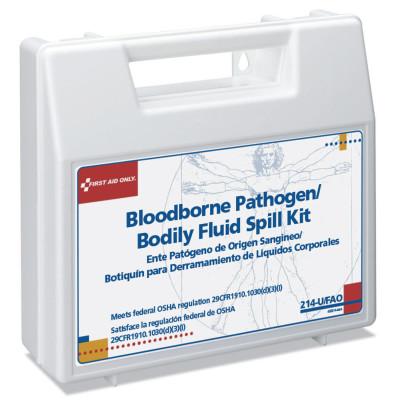 First Aid Only® Bloodborne Pathogen Protection Kits, Plastic, Portable; Wall Mounted, 214-U/FAO