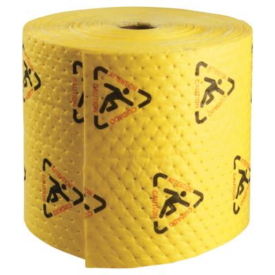 Brady® SPC High Visibility Safety & Chemical Absorbent Mat, Abs 3 gal, 15 in x 150 ft, CH15P