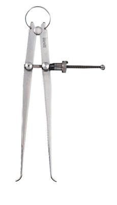 L.S. Starrett 73 Series Inside Calipers, 12 in, Spring, 50343