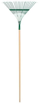 The AMES Companies, Inc. Leaf Rake, 22 in Steel Blade, 48 in Hardwood Handle, 64430