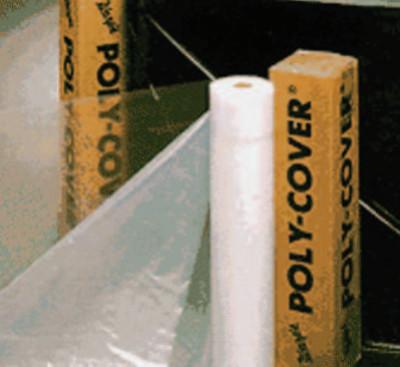 Warp Brothers Poly-Cover Plastic Sheets, 6 Mil, 10 x 100, Black, 6X10-B