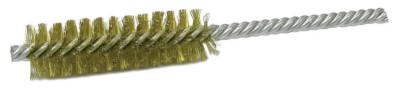 Weiler® 3/4" Power Tube Brush, .006 Brass, 2-1/2" B.L. (DS-3/4), 21179