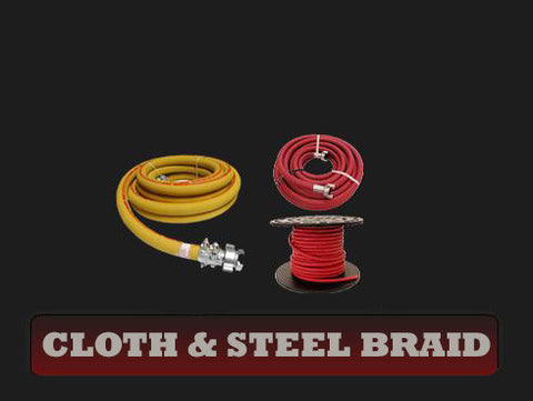 Cloth & Steel Braid Hose