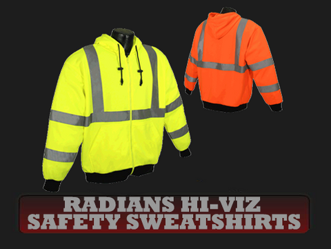 Radians Hi-Viz Safety Sweatshirts