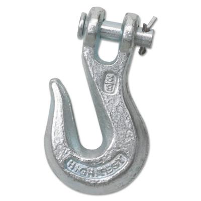 Peerless® Industrial Group Grade 70 Clevis Grab Hooks, 3/8 in, 5,400 lb, Self Colored, 8023415