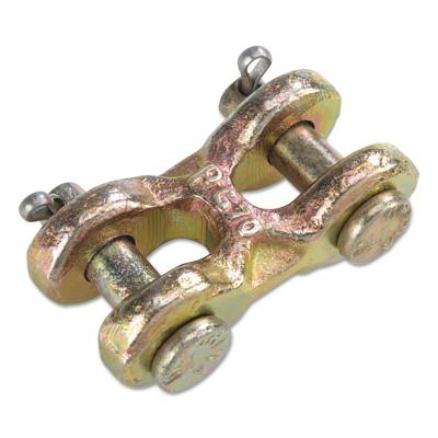 Peerless® Industrial Group Mid Links, 3/8 in, 6,600 lb Load, Yellow Zinc, 8057435