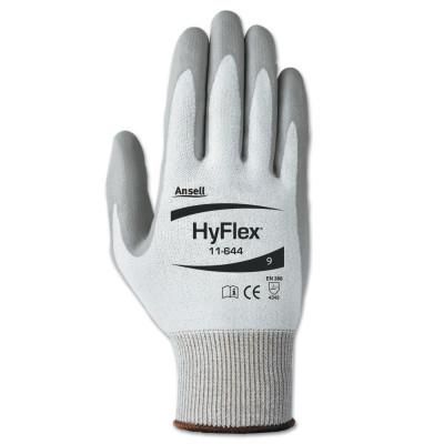 Ansell HyFlex 11-644 Light Cut Protection Gloves, Size 9, Gray/White, 111676