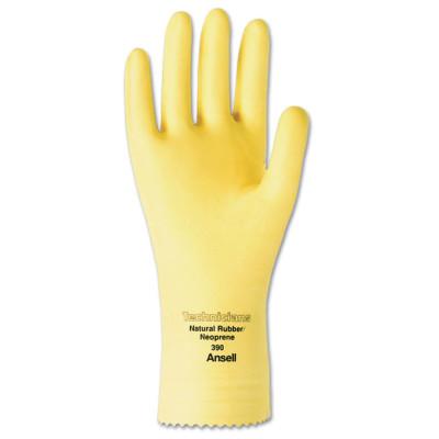 Ansell Technicians Gloves, 9, Natural Latex/Neoprene Blend, Natural, 103142