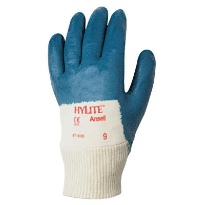 Ansell HyLite Palm Coated Gloves, 10, Blue, 47-400-10