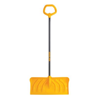 The AMES Companies, Inc. Poly VersaGrip Snow Pushers, 11 in x 24 in, Square Point Blade, 52 3/4 in L, 1635000