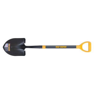 The AMES Companies, Inc. Forged Round Point Shovels with D-Top, 11 1/2 in x 9 in, 2586100