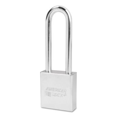 American Lock® Steel Padlocks (Square Bodied), 5/16 in Diam., 3 in Long, A5202