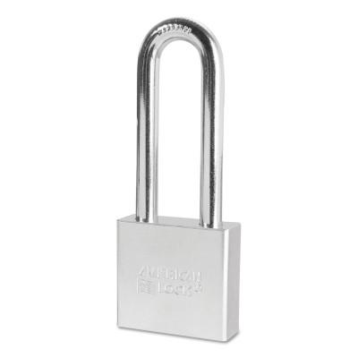 American Lock® Steel Padlocks (Square Bodied), 3/8 in Diam., 3 in Long, Keyed Different, A5262