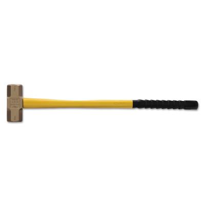 Ampco Safety Tools Non-Sparking Sledge Hammers, 15 lb, 33 in L, H-73FG