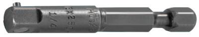 Apex Tool Group Hex Extensions, 1/4 in (male square), 1/4 in (male hex) drive, 10 in, EX-250-10