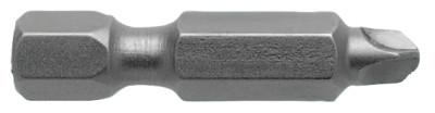 Apex Tool Group Tri-Wing Power Bits, #6, 1/4 in Drive, 1 1/4 in, TWB-6