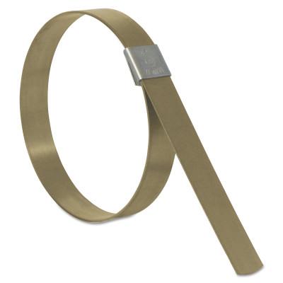 Band-It?? CP Series Center Punch Clamps, 7 in Dia, 5/8 in Wide, Galvanized Carbon Steel, CP2899