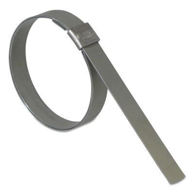 Band-It?? Junior?? Smooth ID Clamp, 1-1/2 in dia, 5/8 in W, Stainless Steel 201, JS2059