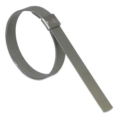 Band-It?? Junior?? Smooth ID Clamp, 2 in dia, 1/4 in W, Stainless Steel 201, JS2539