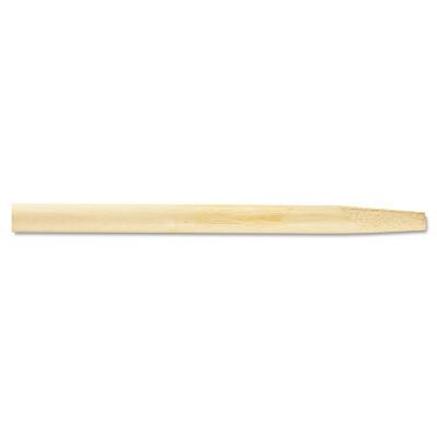 Boardwalk Tapered End Broom Handle, Lacquered Hardwood, 54 in Long x 1-1/8 in Diameter, Natural, 124
