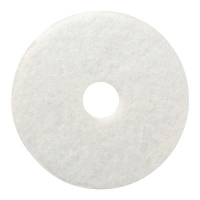 Boardwalk Standard Floor Pads, 20" Diameter, White, 4020WHI