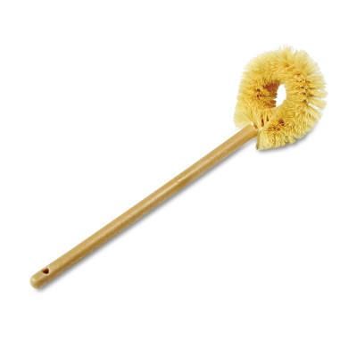 Boardwalk Tampico Toilet Bowl Brush, 19 in, Plastic, White, 6217