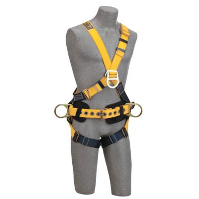 Capital Safety Delta Cross Over Construction Climbing Harnesses, Back, Front & Side D-Rings,Med, 70007406492