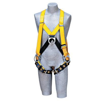 Capital Safety Delta Step In Style Harnesses, Back, Front & Side D-Rings, Large, 1102877