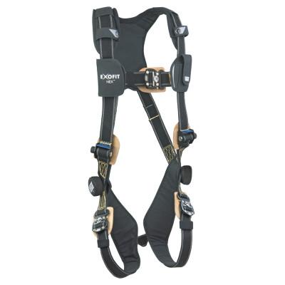Capital Safety ExoFit NEX Arc Flash Harness w/ PVC Coated Aluminum D-Rings, Back D-Ring, XL, 70007411377