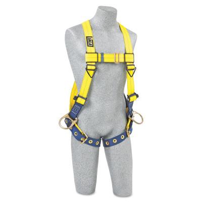 Capital Safety Delta Vest Style Positioning Harness,Back&Side D-Rings,Pass Thru Buckle Legs,Unv, 70007409686