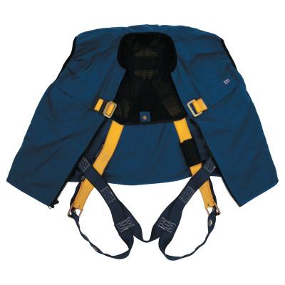 Capital Safety Delta Non-Reflective Workvest Harness w/Tongue Buckle Leg Straps,Back D-Ring,Unv, 70007410858