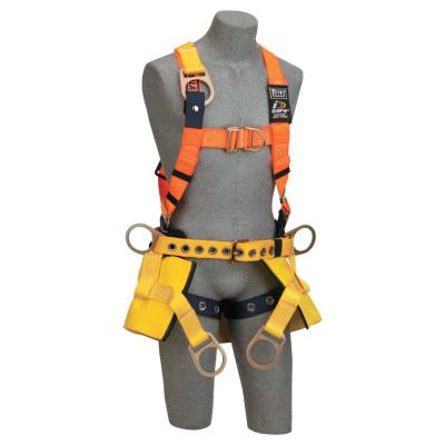 3M™ Chair Harness with Soft Seat Sling, Extended Back D-Ring and Side D-Rings, Small, 1108101