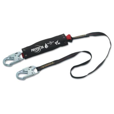 Capital Safety PRO Hot Works Shock Absorbing Lanyard, 6 ft, Snap Hook Connection, 1 Leg, 70007437281