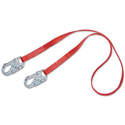 Capital Safety PRO Web Positioning Lanyards, 6 ft, Self-Locking Snap Hook, 310 lb, 1385101
