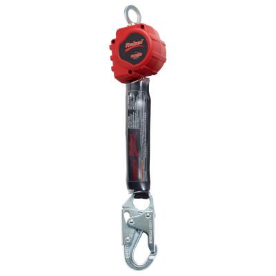 Capital Safety Rebel Self Retracting Lifelines, 6 ft, Anchorage, Swivel Snaps, 310 lb, 1 Leg, 70007442893