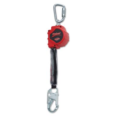 Capital Safety Rebel Self Retracting Lifelines, 11 ft, Snap Hook/Self-Locking Carabiner, 310 lb, 70007442976