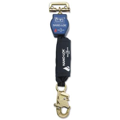 3M™ Nano-Lok Quick Connect Self Retracting Lifelines For Hot Work Use, Snap Hook, 3101491