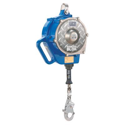 Capital Safety Sealed-Blok Self-Retracting Lifeline, 50 ft, Swivel Snap Connection, Swivel Snap, 70007451795