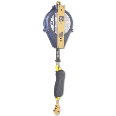 Capital Safety Ultra-Lok Leading Edge Self Retracting Cable Lifelines, 15ft, Swivel, 310lb, 70007456554