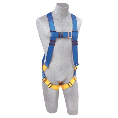 Capital Safety First Full Body Harnesses, Back D-Ring, X-Large, Pass-Thru Buckle Legs, 70007628194