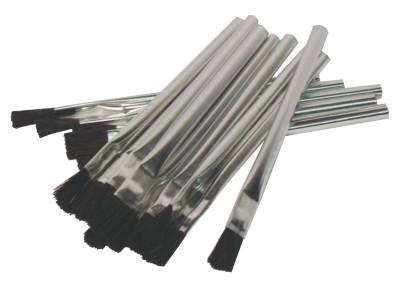 ORS Nasco Acid Brushes, 1/4 in Thick x 1/2 in Wide, Horsehair, Tin Handle, BW-181