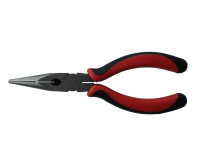 ORS Nasco Solid Joint Long Nose Pliers, Drop Forged Steel, 6 in, 10-206