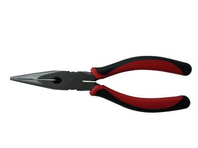 ORS Nasco Solid Joint Long Nose Pliers, Drop Forged Steel, 8 in, 10-208